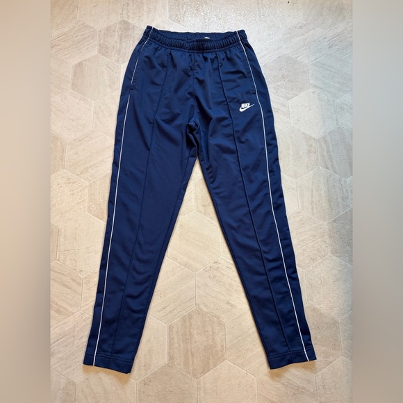 Nike Pants - Nike‎ Women's Navy Joggers with White Stripes